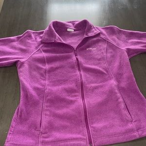 Purple Zip-Up Columbia XL